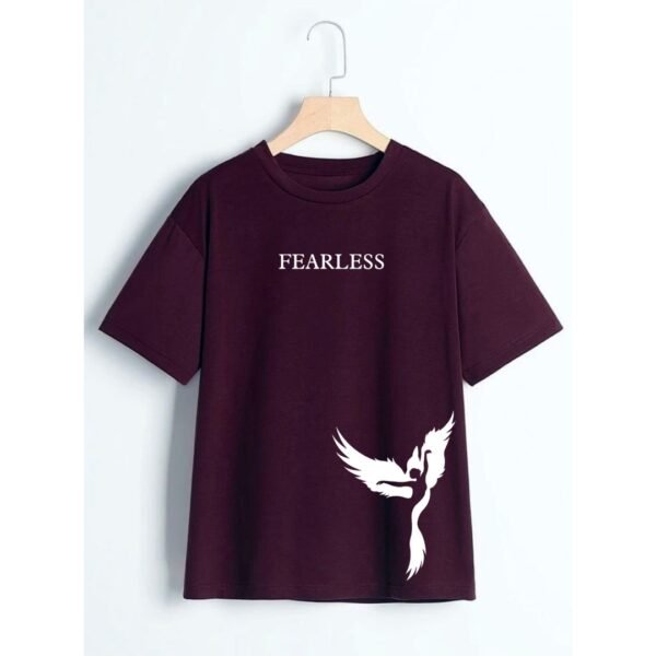 Fearless Oversized T-Shirt for Women – Stylish and Empowering - Image 3