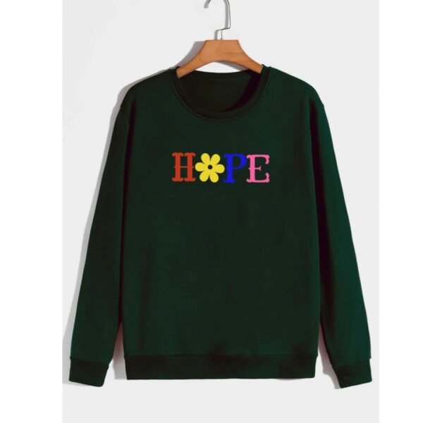 Hope Printed Sweatshirt – Comfortable & Stylish Statement Piece - Image 2