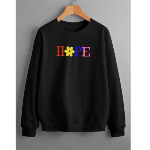 Hope Printed Sweatshirt – Comfortable & Stylish Statement Piece