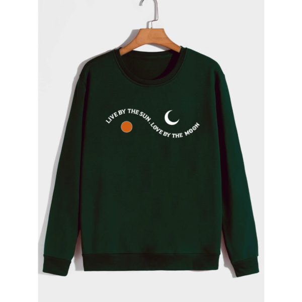 Live by the Sun Love by the Moon Women’s Sweatshirt – Cozy and Inspirational