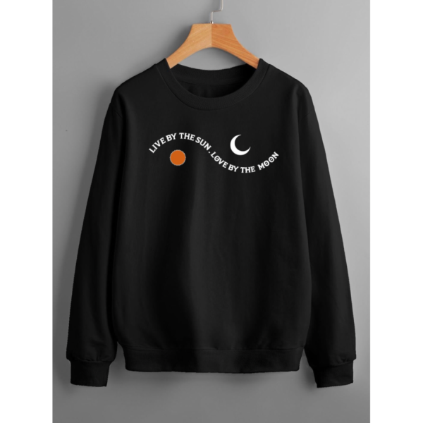 Live by the Sun Love by the Moon Women’s Sweatshirt – Cozy and Inspirational - Image 4