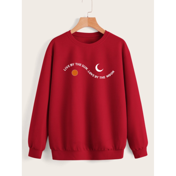 Live by the Sun Love by the Moon Women’s Sweatshirt – Cozy and Inspirational - Image 3