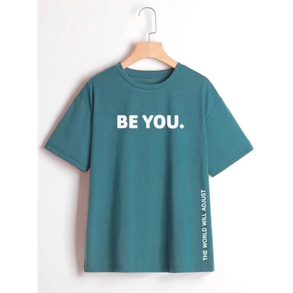 Be You Women’s Oversized T-Shirt – Inspirational and Stylish