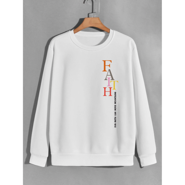 Faith Sweatshirt for Women – Uplifting Quote and Relaxed Fit