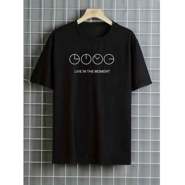 Live in the Moment Oversized T-Shirt - For Men's - Image 6