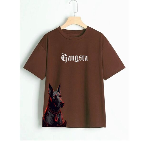 Gangsta Oversized T-Shirt - Men's Fashion - Image 3