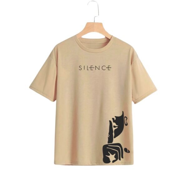 Silence Oversized T-Shirt - For Men's - Image 5