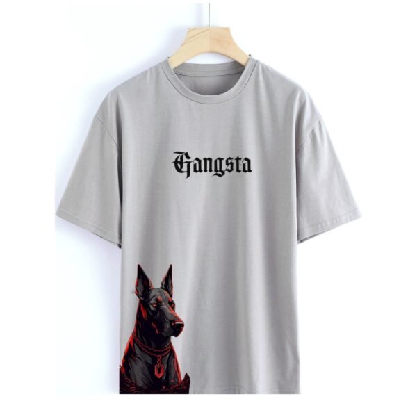 Gangsta Oversized T-Shirt - Men's Fashion - Image 2