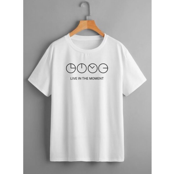 Live in the Moment Oversized T-Shirt - For Men's