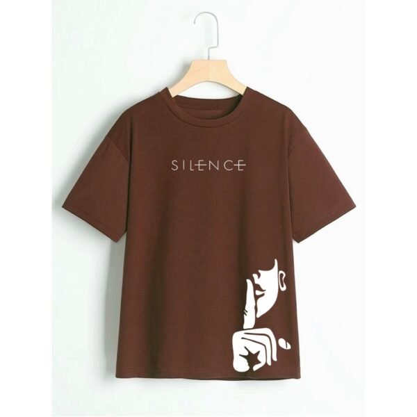 Silence Oversized T-Shirt - For Men's - Image 3