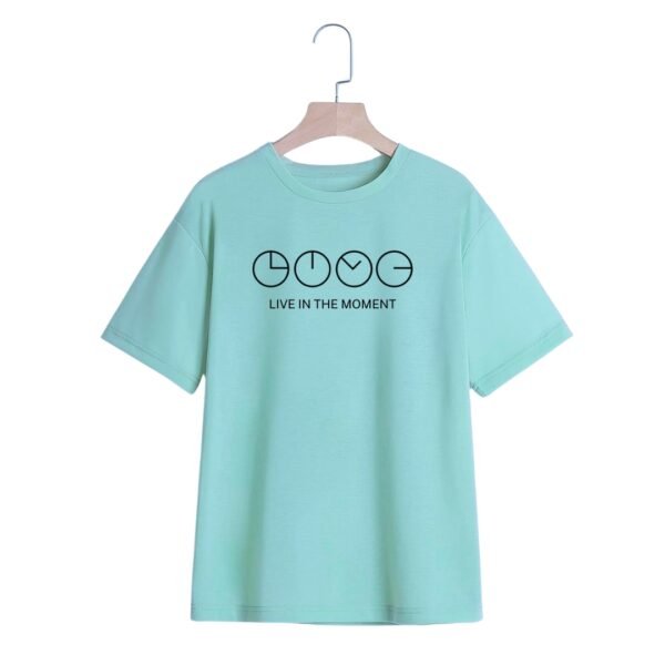 Live in the Moment Oversized T-Shirt - For Men's - Image 3