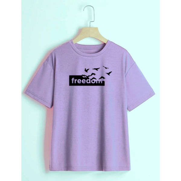 Freedom Oversized T-Shirt – Inspirational Women's Apparel - Image 4