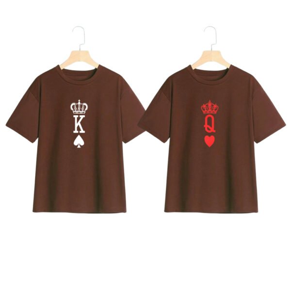 Royal Love Oversized Couple Tees – King & Queen Edition - Image 4